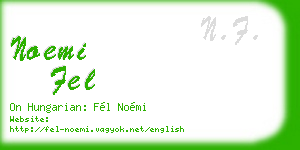 noemi fel business card